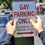 Gay sign