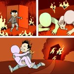 Burning House