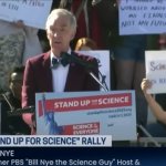 Bill Nye Stand Up For Science template