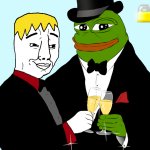 Chudjak and pepe the frog wine