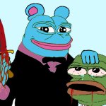 Mouse pepe kills frog pepe