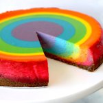 Rainbow Cheesecake