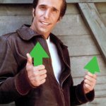 Happy Days | HAPPY DAYS | image tagged in fonzi upvote,funny memes | made w/ Imgflip meme maker