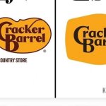 Cracker Barrel old and new