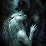 Alpha wolf couple meme