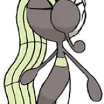Meloetta Back View (Aria Form)