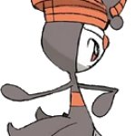 Meloetta Back View (Pirouette Form)