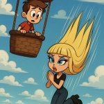 falling beauty meme