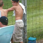 boy caught