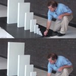 Two domino effects