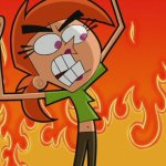 Angry Vicky The Babysitter from The Fairly OddParents template