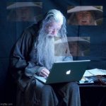 Gandalf laugh meme Meme Template