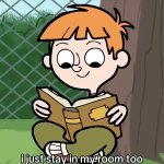 Todd From Wayside Reading A Book