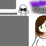 Violet's little announcement template meme