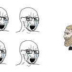 4 wojaks vs chad