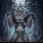 Werewolf shirtless