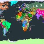 Russianized world map meme