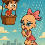 bald cutie's plunge