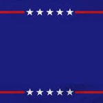 trump flag template