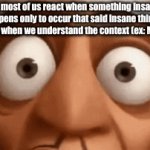 Anyone remember that Miku duck GIF from the other day? | How most of us react when something insane happens only to occur that said insane thing deescalates when we understand the context (ex: Miku duck): | image tagged in gifs,oh wow are you actually reading these tags | made w/ Imgflip video-to-gif maker