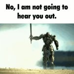 Megatron GIF Template