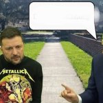 Trump and Zelensky meme