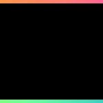 comically overdone rainbow censor bar