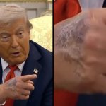 trump hand meme