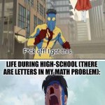 Vibcible high-school meme