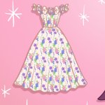 Giselle's Light Colored Dress