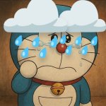 Who made me doraemon cry on the rain?