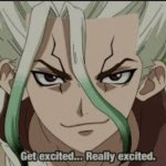 Anime optimism Excited