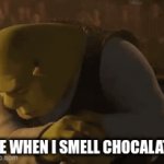 do i smell chocolate | ME WHEN I SMELL CHOCALATE | image tagged in gifs,chocolate | made w/ Imgflip video-to-gif maker