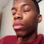 Crying man