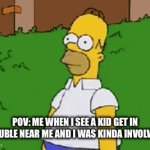 Disappear… | POV: ME WHEN I SEE A KID GET IN TROUBLE NEAR ME AND I WAS KINDA INVOLVED… | image tagged in gifs,school | made w/ Imgflip video-to-gif maker