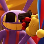 Jax with a gun to his face