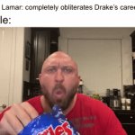 J. Cole ever since 7 Minute Drill | Kendrick Lamar: completely obliterates Drake’s career; J. Cole: | image tagged in gifs,kendrick lamar | made w/ Imgflip video-to-gif maker