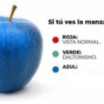 Si tú ves la manzana: