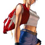 Female Terry Bogard meme