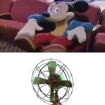 you see the joke is that he's getting blown away | OH BOY MY FAVORITE SEAT; whirr | image tagged in oh boy my favorite seat | made w/ Imgflip meme maker