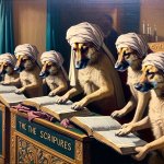 DOGS<KUON, G2965, 5x>, as “religious leaders who mutilate the sc
