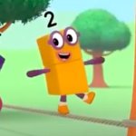 tightrope numberblock