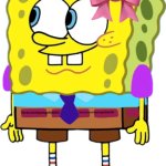 Sarah loves spongebob sm