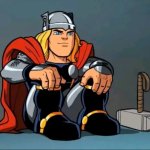Thor waiting