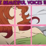 10 most beautiful voices in anime