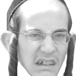 disgusted angry ugly Jew transparent