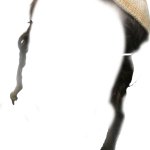 Smelly Jew hat & hair transparent