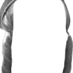 Ugly Jew hair hat transparent