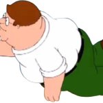 Peter griffin swimming I think
