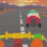 kyle catching up to cartman GIF Template